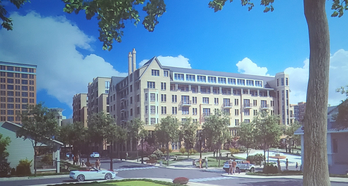 Developer Proposes 350 Apartments and Park for Downtown Bethesda